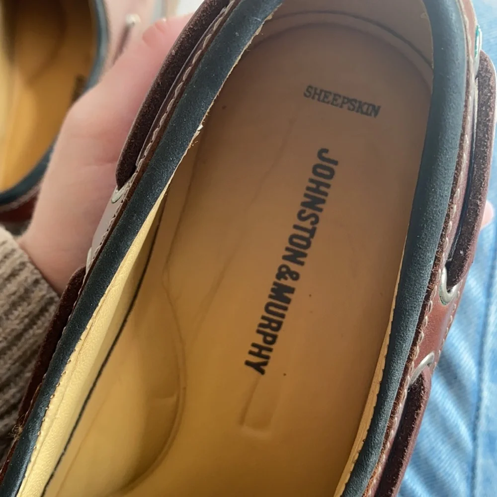 NWOT Johnston & Murphy Boat Shoes